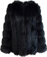 DONNA SALYERS FABULOUS FURS Avante Faux Fur Coat