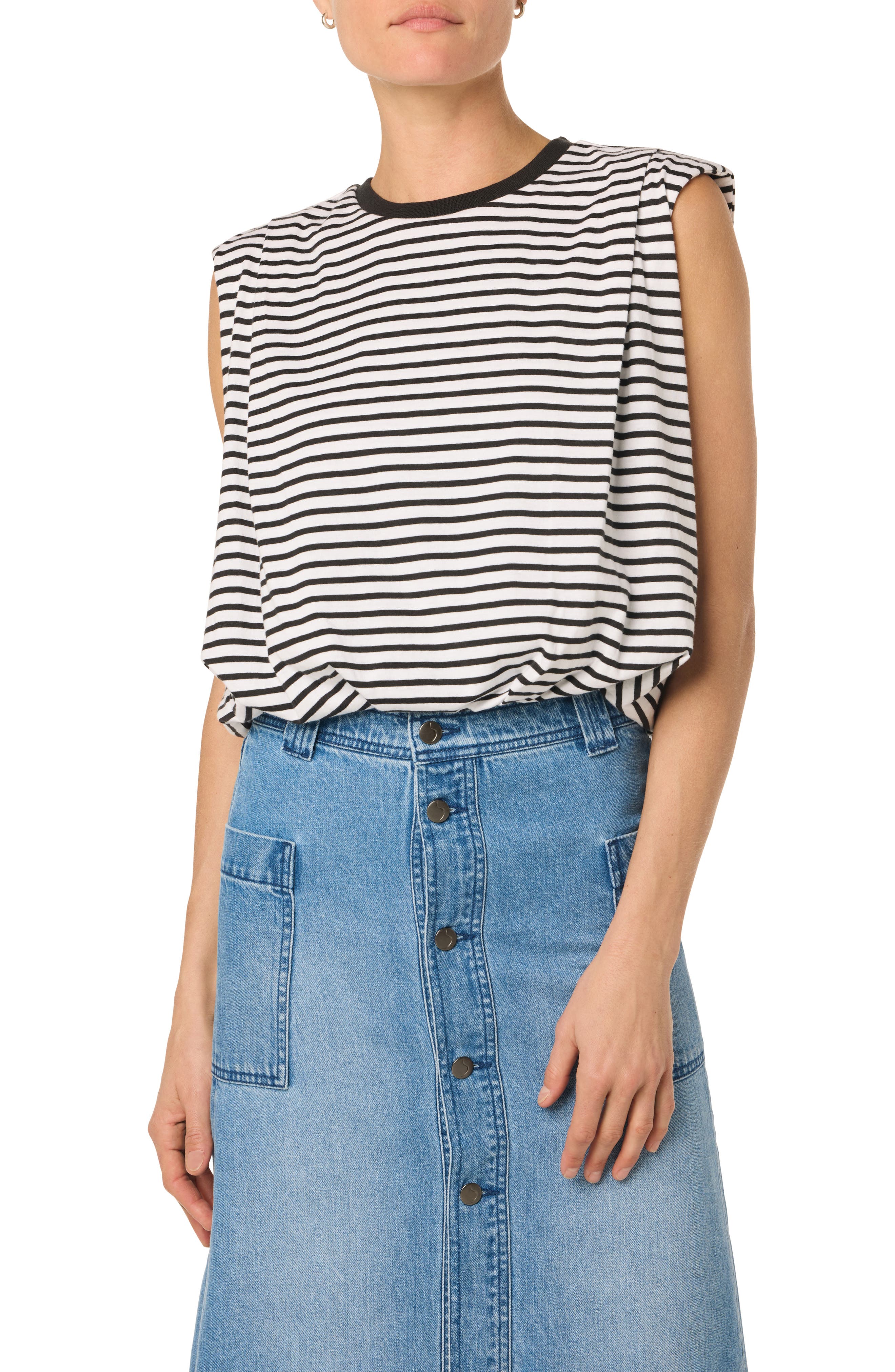 selected BLACK/WHITE STRIPE