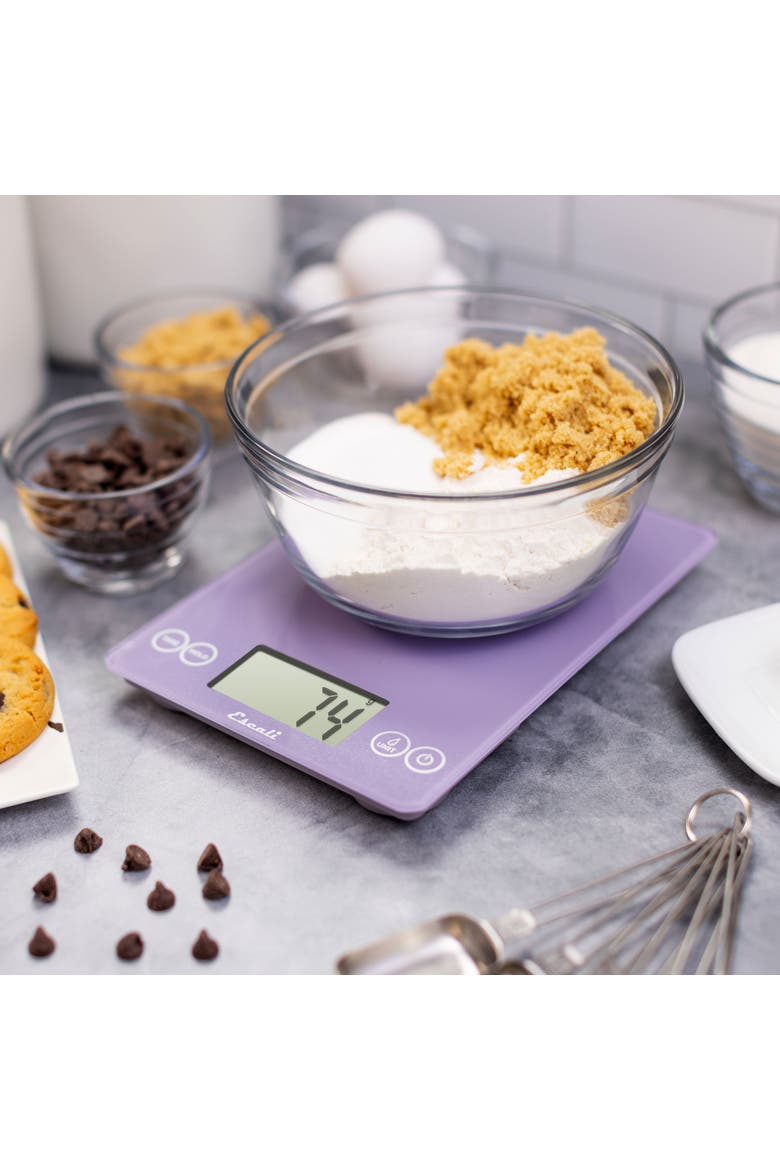 Arti Classic Glass Digital Scale, Alternate, color, Classic Violet