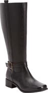 Comfortview The Donna Tall Wide Calf Leather Boot