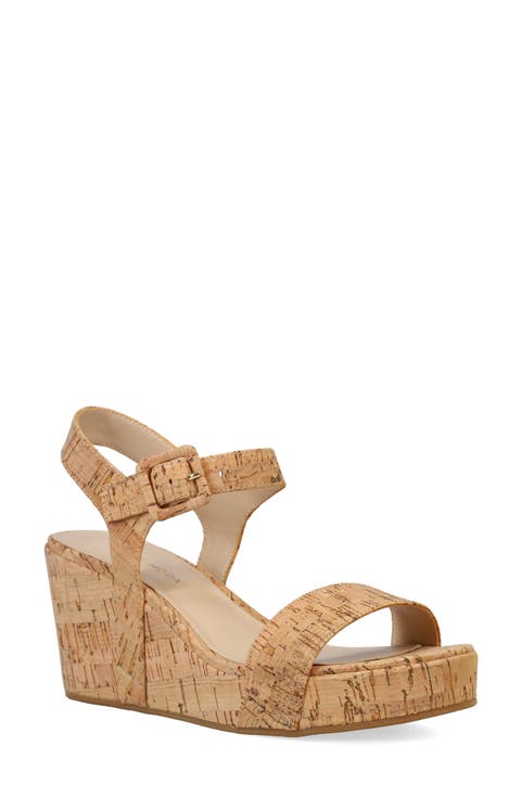 Wiltz Ankle Strap Platform Wedge Sandal (Women)
