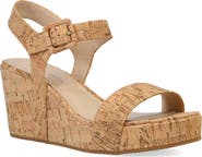 Pelle Moda Wiltz Ankle Strap Platform Wedge Sandal
