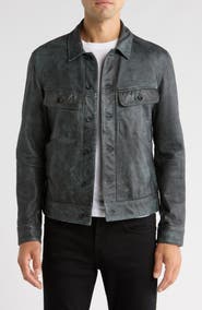 John Varvatos Owen Leather Jacket