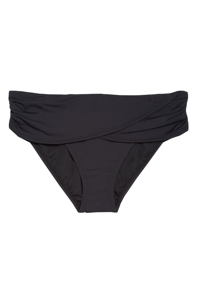 BLEU by Rod Beattie Hipster Bikini Bottoms, Alternate, color, Black