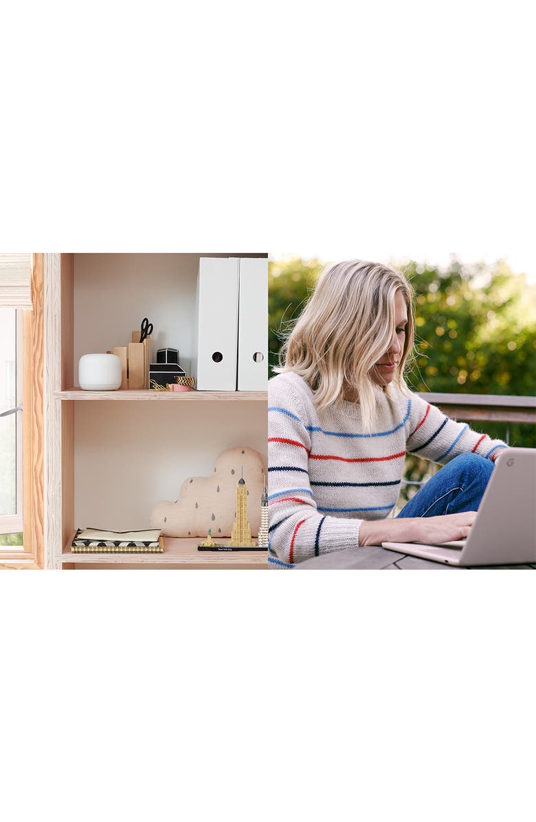 Google Nest Wifi AC2200 Mesh System Router and 2 Add-On Points - Pack of 3 - Open Box, Alternate, color,