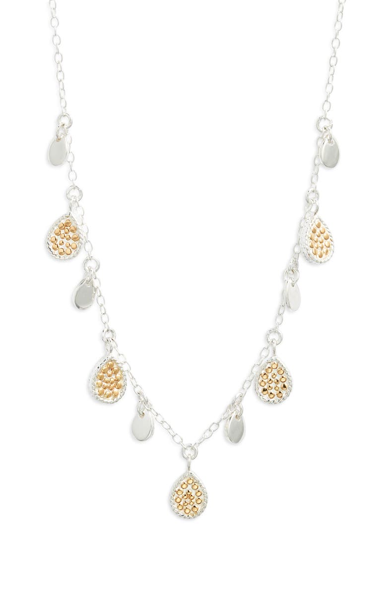 Anna Beck Classic Drop Charm Necklace, Main, color, 