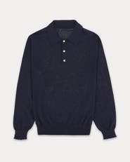Fortela Bennet Long Sleeve Cotton Polo