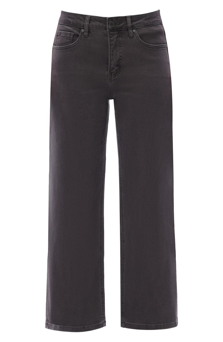 Bayeas Bella Crop Straight Leg Jeans, Alternate, color, Gray