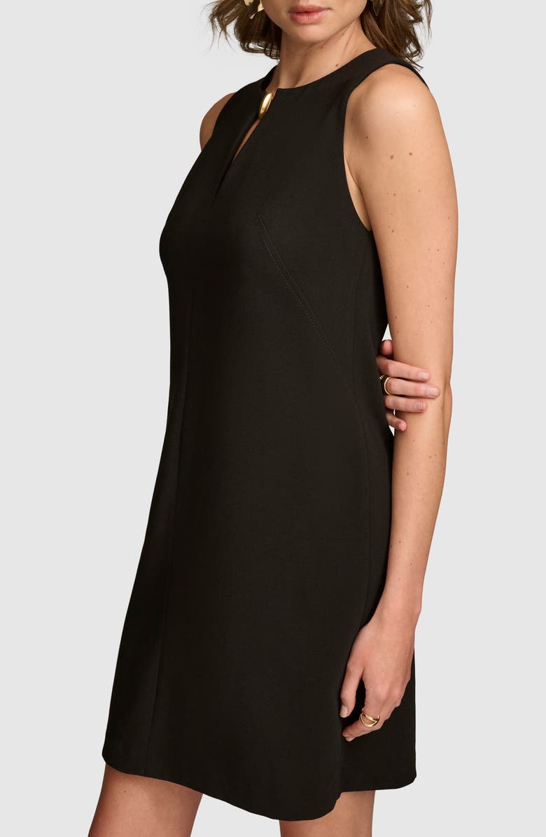 Donna Karan New York Keyhole Neck Minidress, Alternate, color, 
