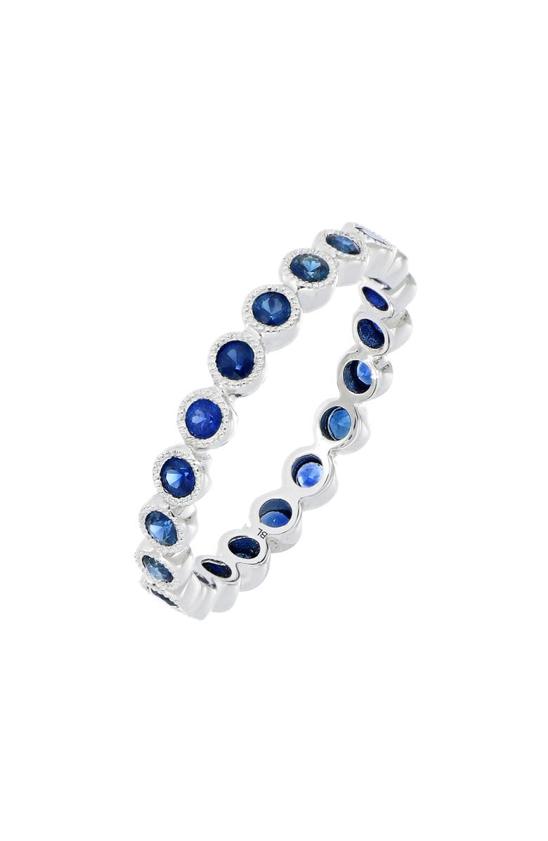 Bony Levy El Mar Blue Sapphire Eternity Ring, Main, color, Blue