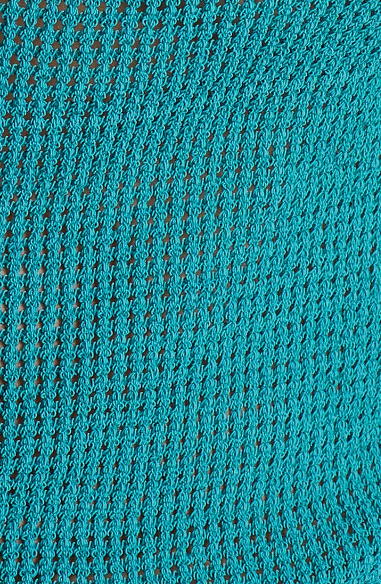 Bottega Veneta Pointelle Knit Mesh Shirt, Alternate, color, 