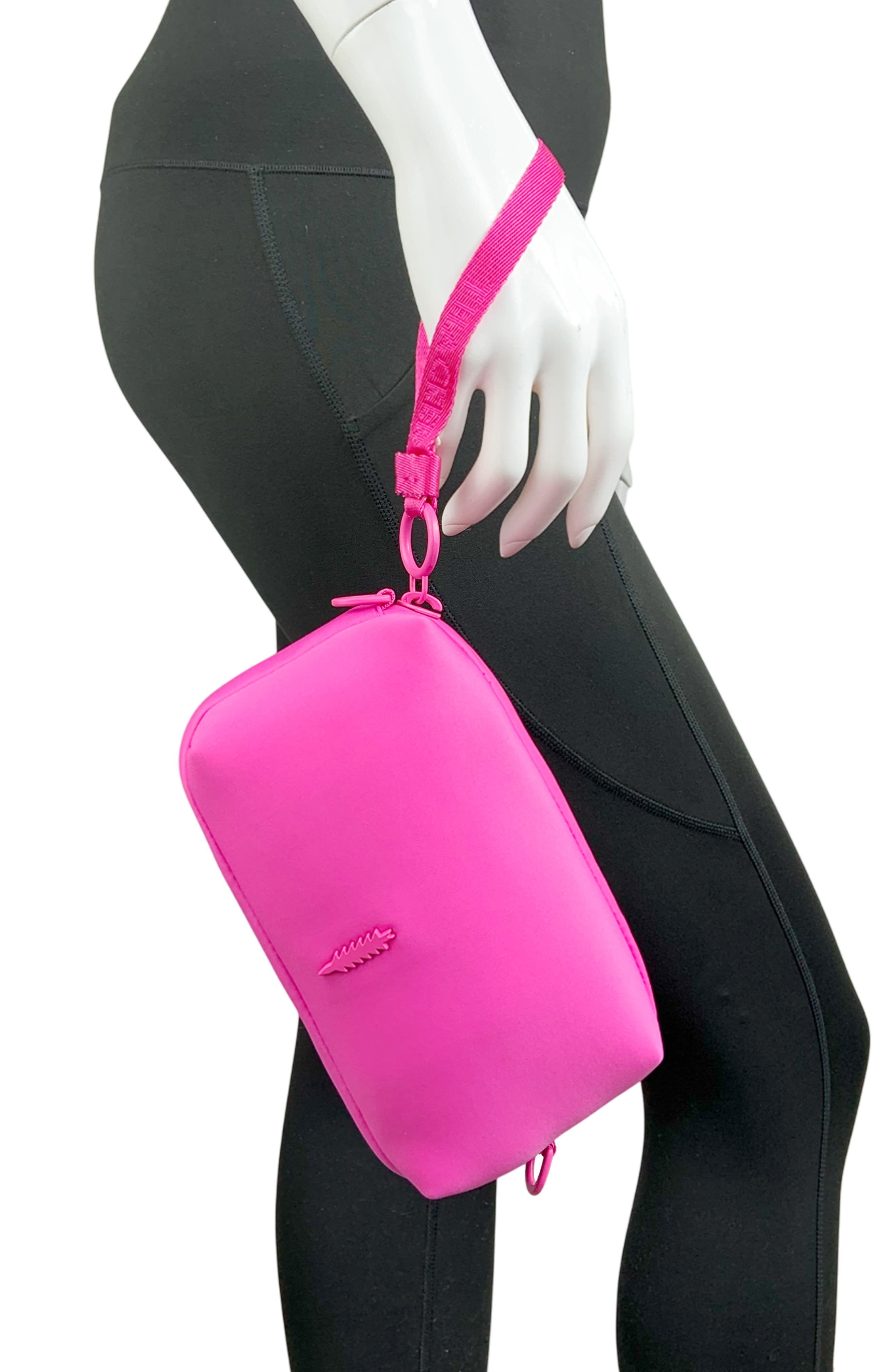 Thacker Ella Phone Zip Crossbody Bag, Alternate, color, Fuchsia