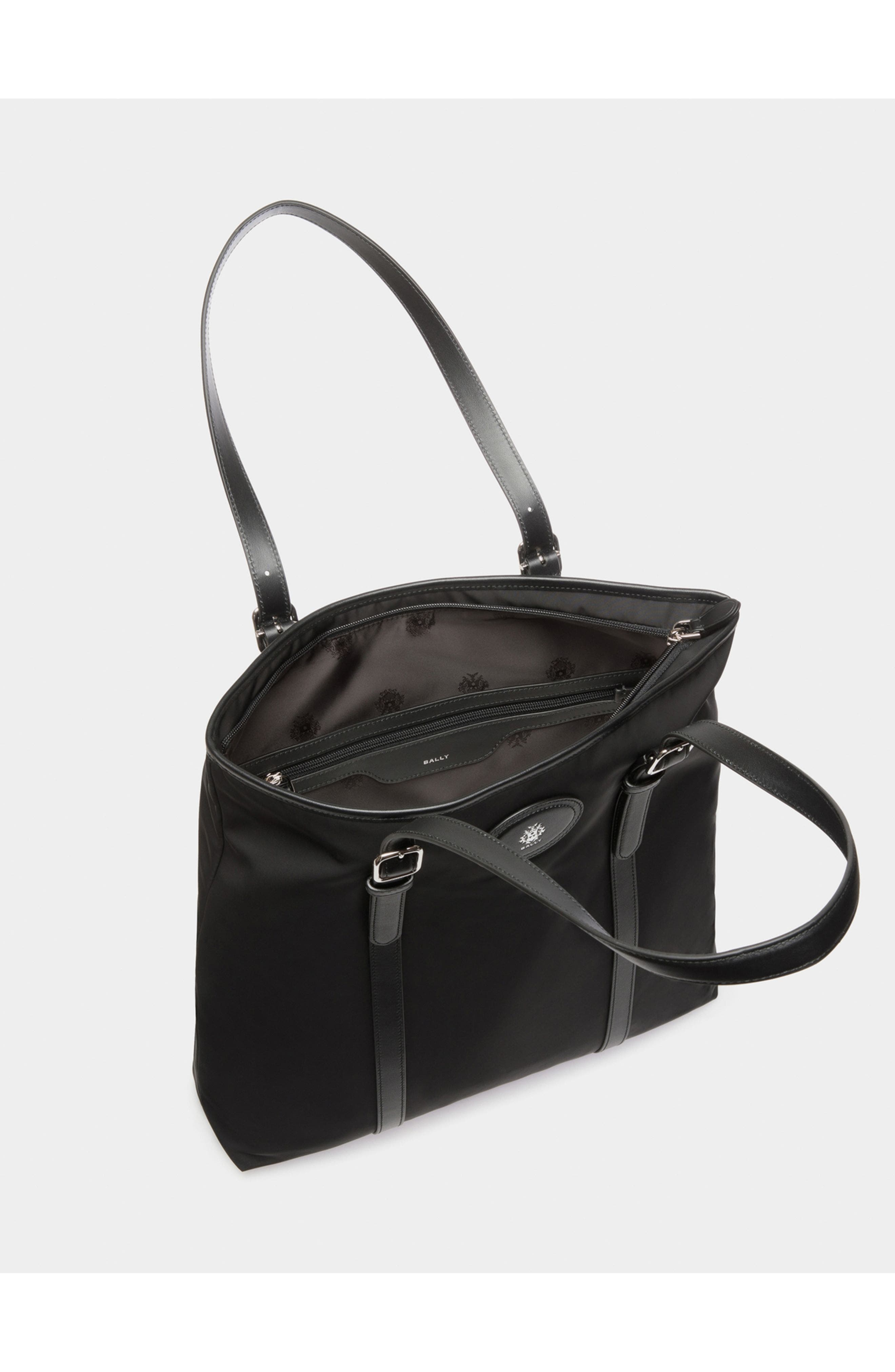 Bally B-Light Tote, Alternate, color, Black