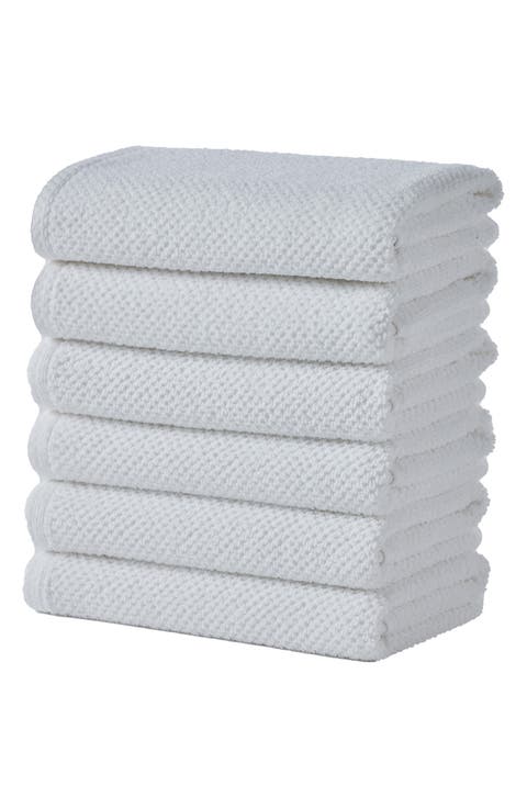 Popcorn Texture 6-Piece Towel Set