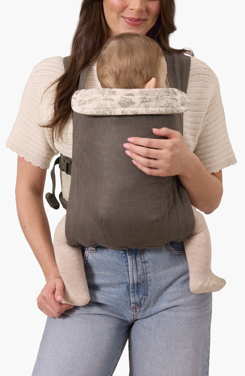 Solly Baby Buckle Carrier, Main, color, Charcoal Toile