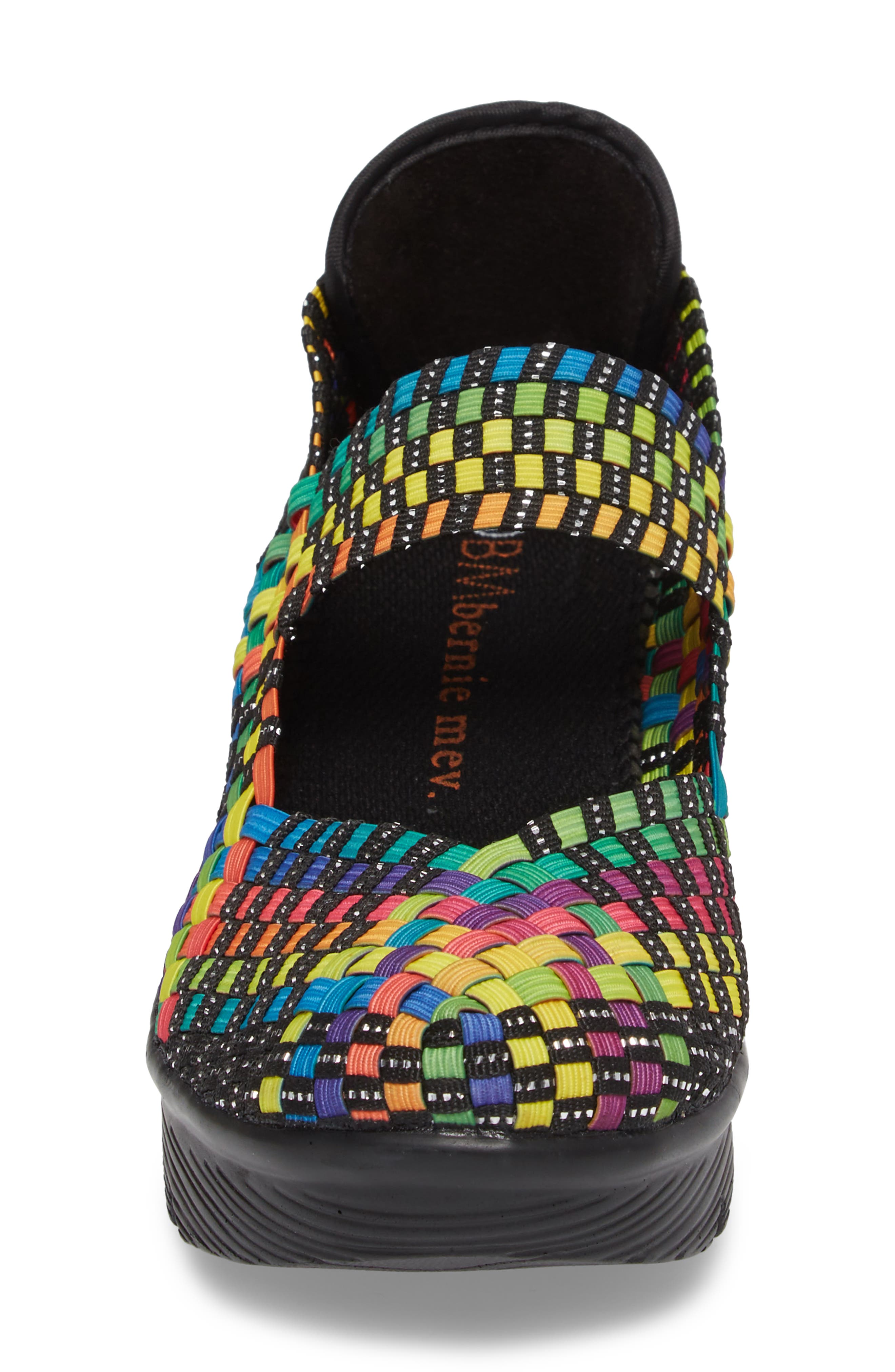 'Lulia' Wedge, Alternate, color, BLACK MULTI