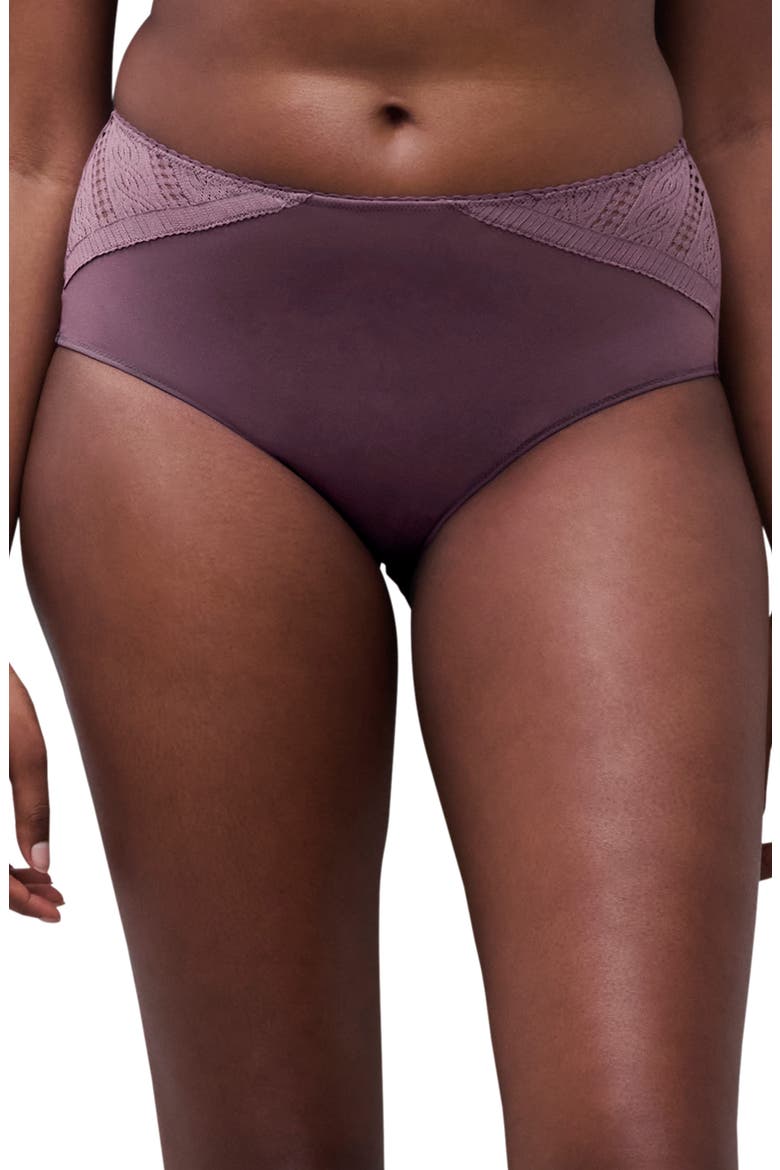 Easy Support High Waist Briefs, Main, color, HYACINTH