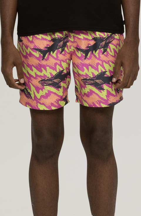 Frenzy Microfiber Swim Trunks