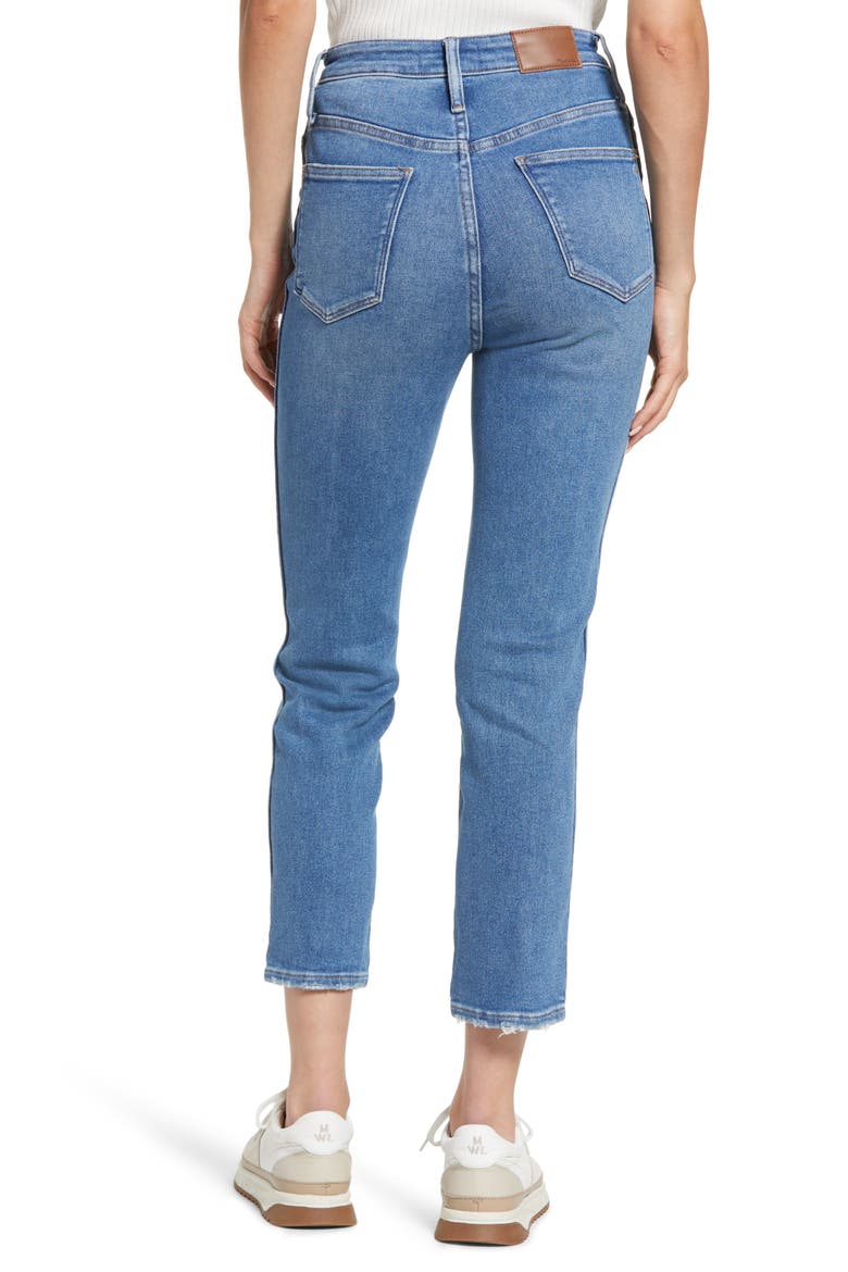 Curvy Stovepipe Jeans, Alternate, color, DITMAS WASH
