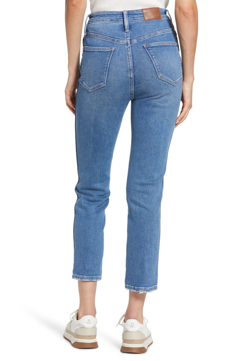 Madewell Curvy Stovepipe Jeans, Alternate, color, 