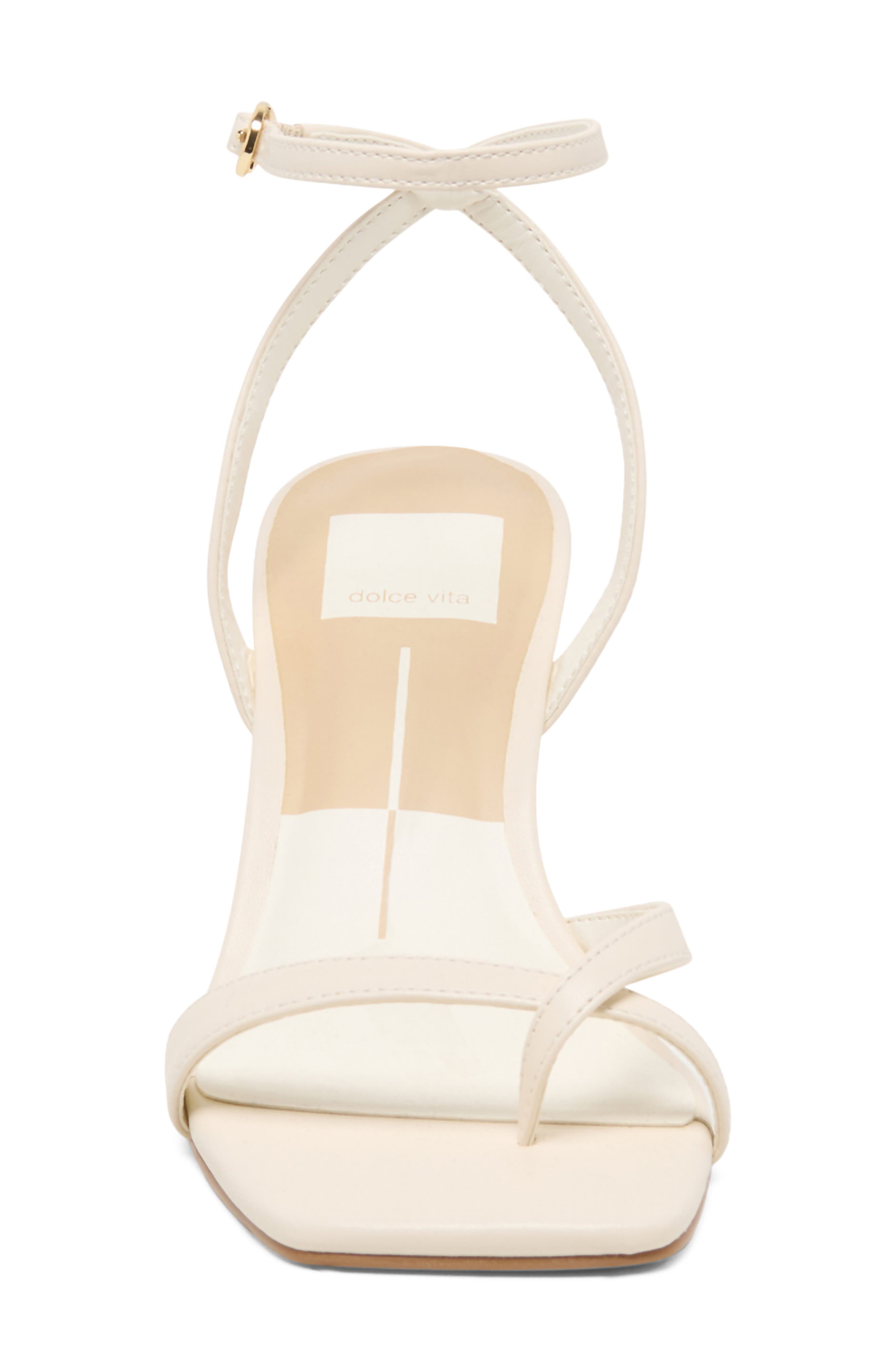 Solene Ankle Strap Wedge Sandal, Alternate, color, OFF WHITE STELLA