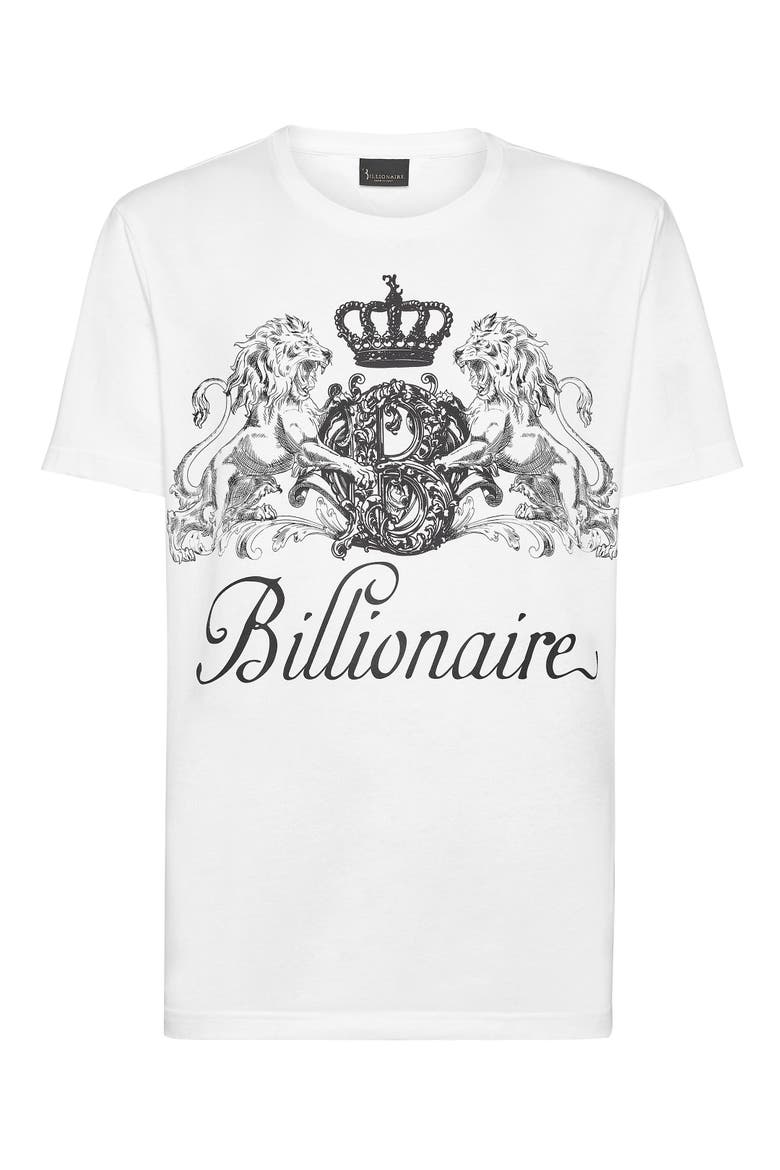 T-Shirt Round Neck Ss Men, Main, color, white