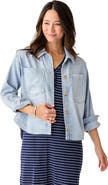 Carve Designs Flora Denim Shacket