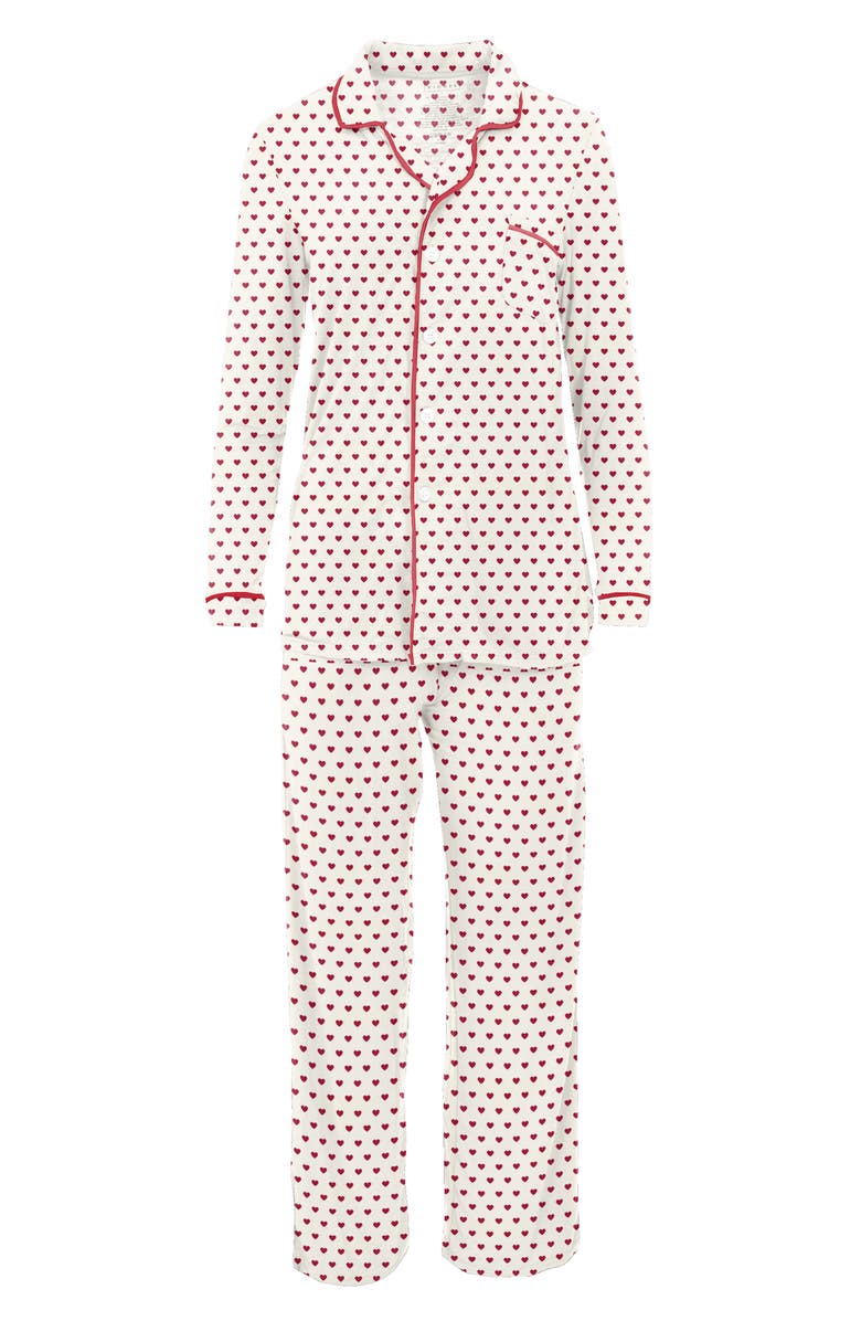 KicKee Pants Print Long Sleeve Pajamas, Alternate, color, 