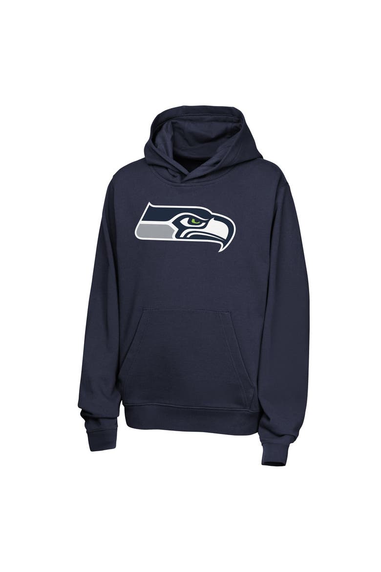 Youth Nike Jaxon Smith-Njigba College Navy Seattle Seahawks Name & Number Club Fleece Hoodie, Alternate, color, College Navy