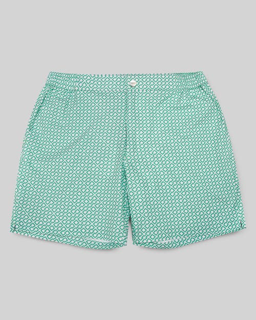 Mosmann Australia Swim Shorts In Green