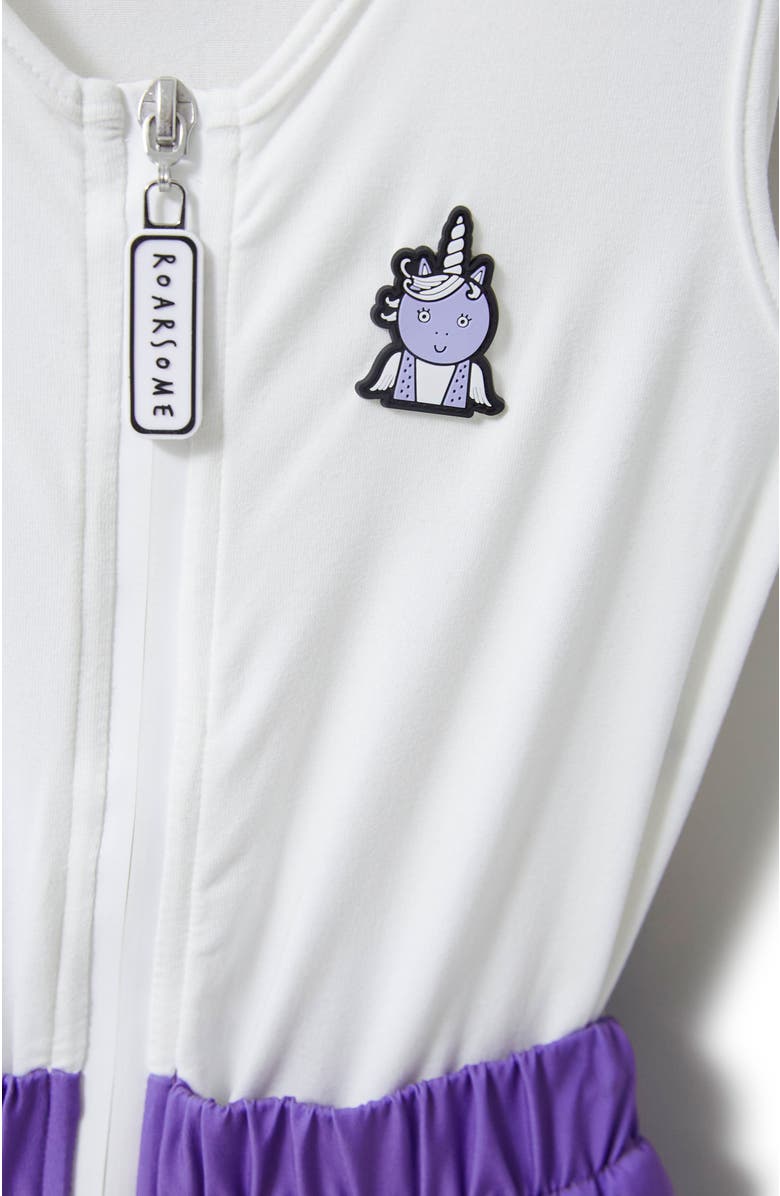 Roarsome Sparkle the Unicorn Ski Pants, Alternate, color, Lilac
