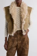 Isabel Marant Étoile Clara Faux Shearling Reversible Vest