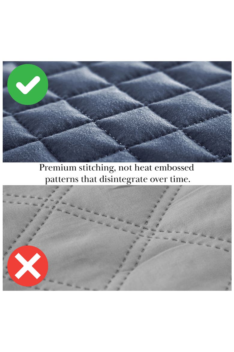 Vilano Springs Oversized Quilt Set, Alternate, color, DARK BLUE