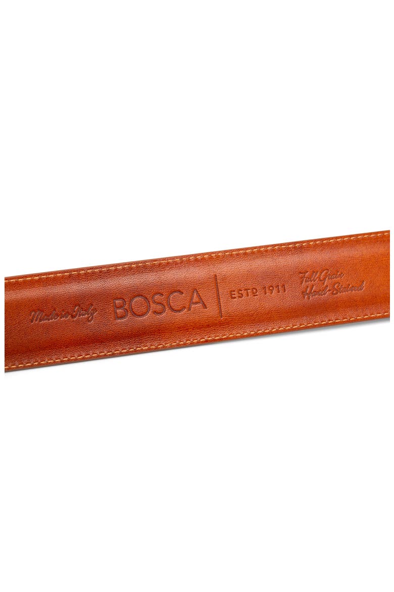 Sorento Leather Belt, Alternate, color, COGNAC