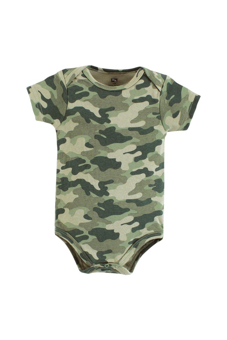Cotton Bodysuits 7-Pack, Alternate, color, Into The Woods Prints