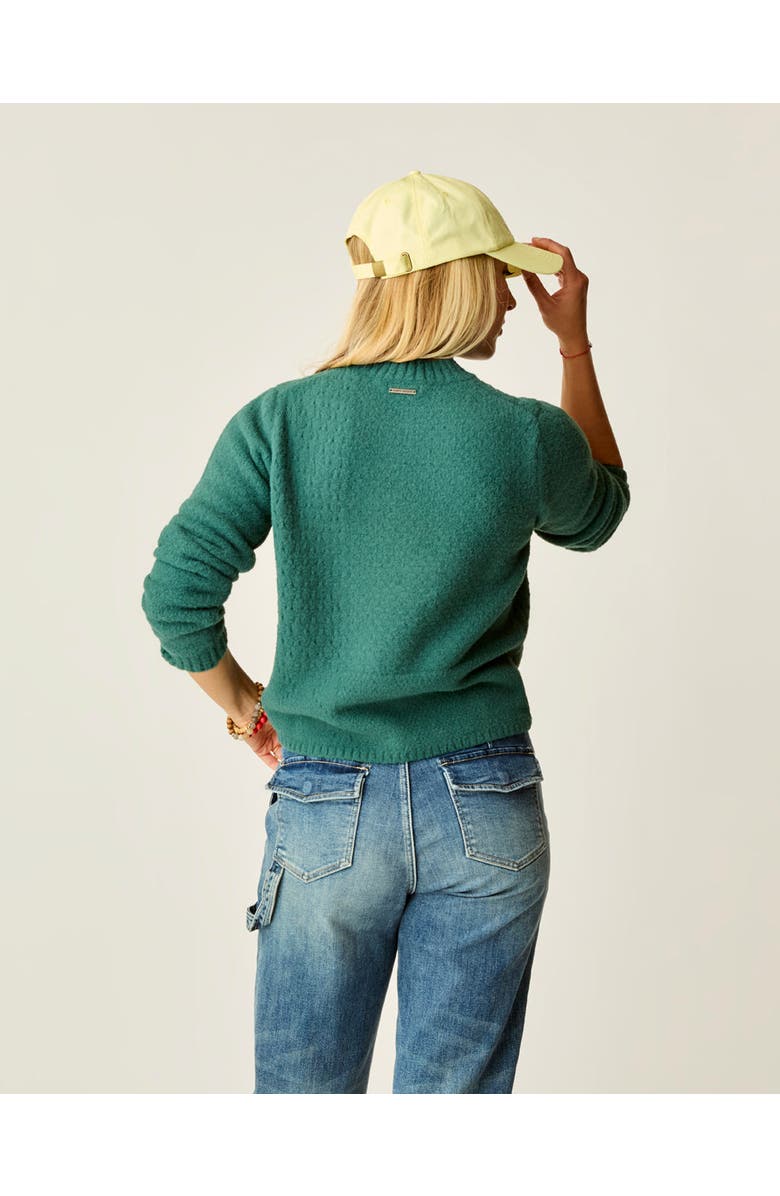 Carve Designs Monroe Stitched Sweater, Alternate, color, Bistro