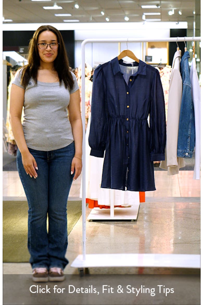 Everett Long Sleeve Minidress video