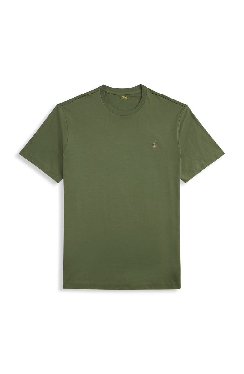 Polo Ralph Lauren Big & Tall Jersey Crewneck Tee, Alternate, color, Supply Olive