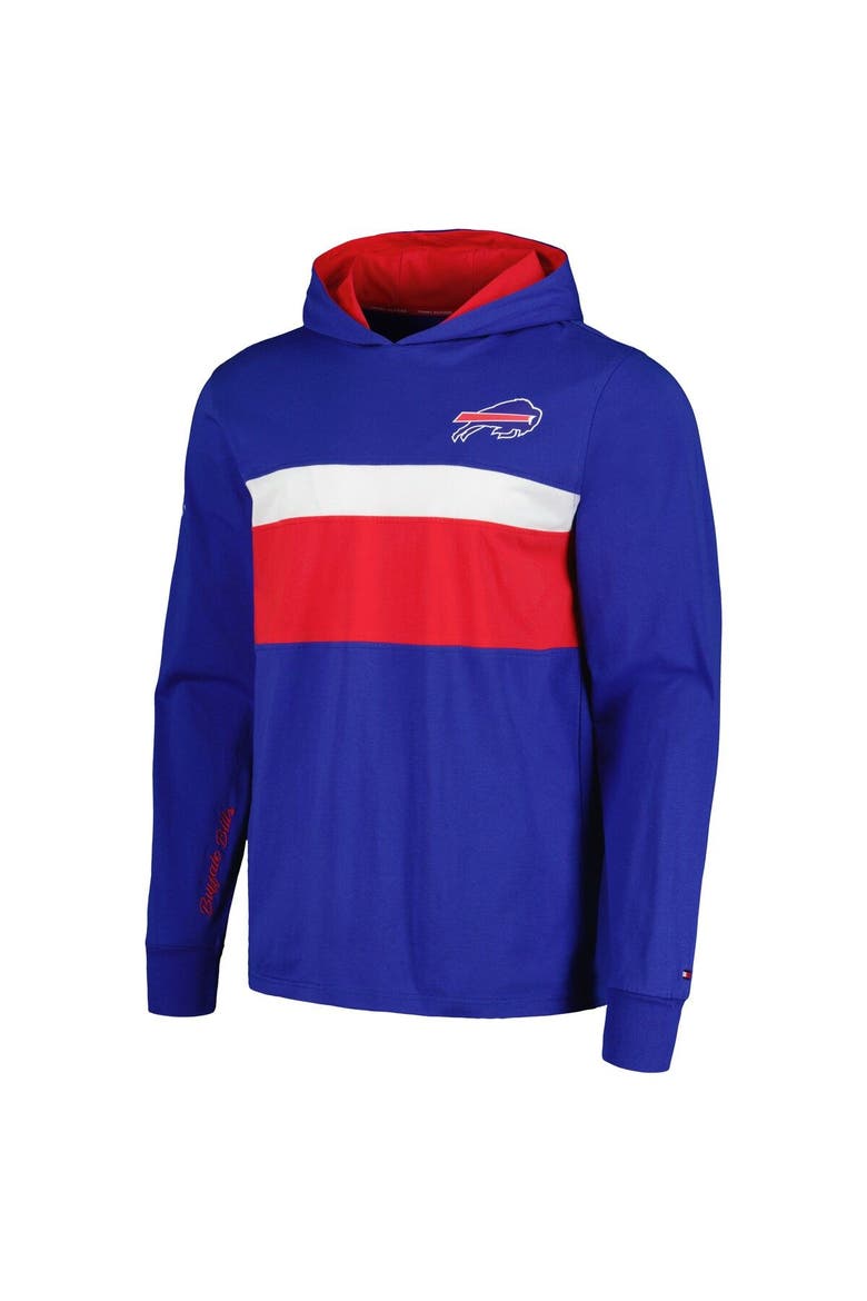 Men's Tommy Hilfiger  Royal Buffalo Bills Morgan Long Sleeve Hoodie T-Shirt, Alternate, color, Royal