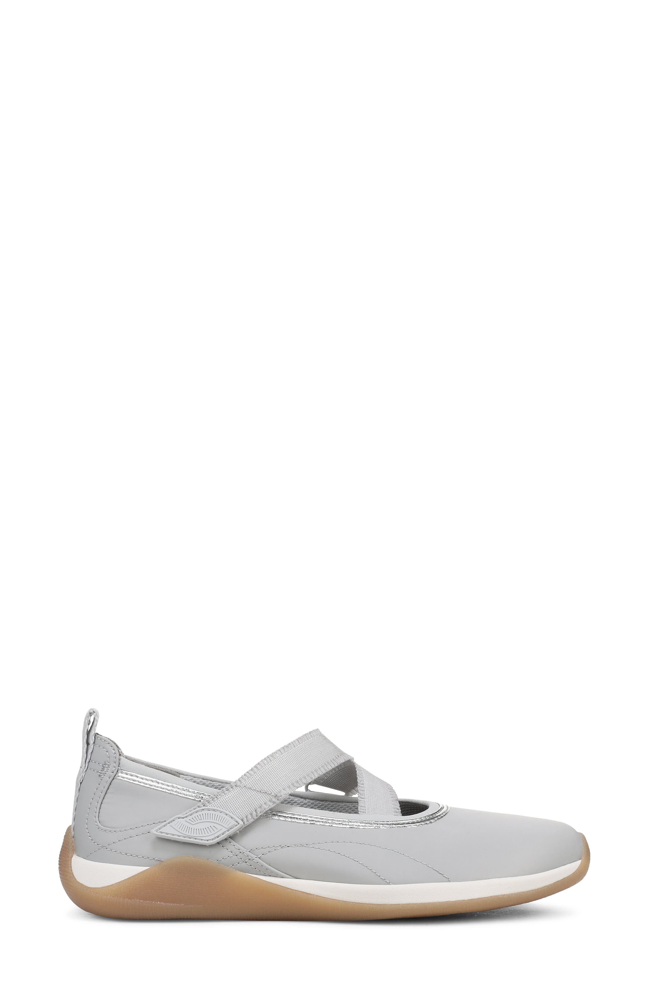 Era MJ Luxe Mary Jane, Alternate, color, SILVER