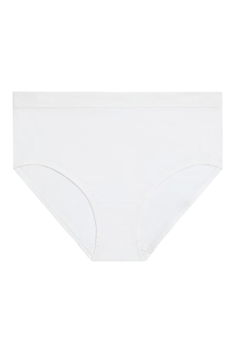 B-Smooth® Natural Briefs, Alternate, color, WHITE