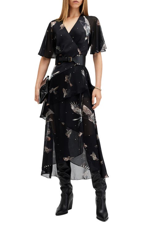 Alana Midi Wrap Dress