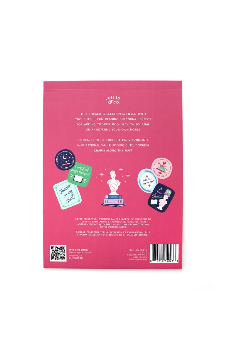 Jollity & Co. Book Club Sticker Book, Alternate, color, Assorted Pre-Pack