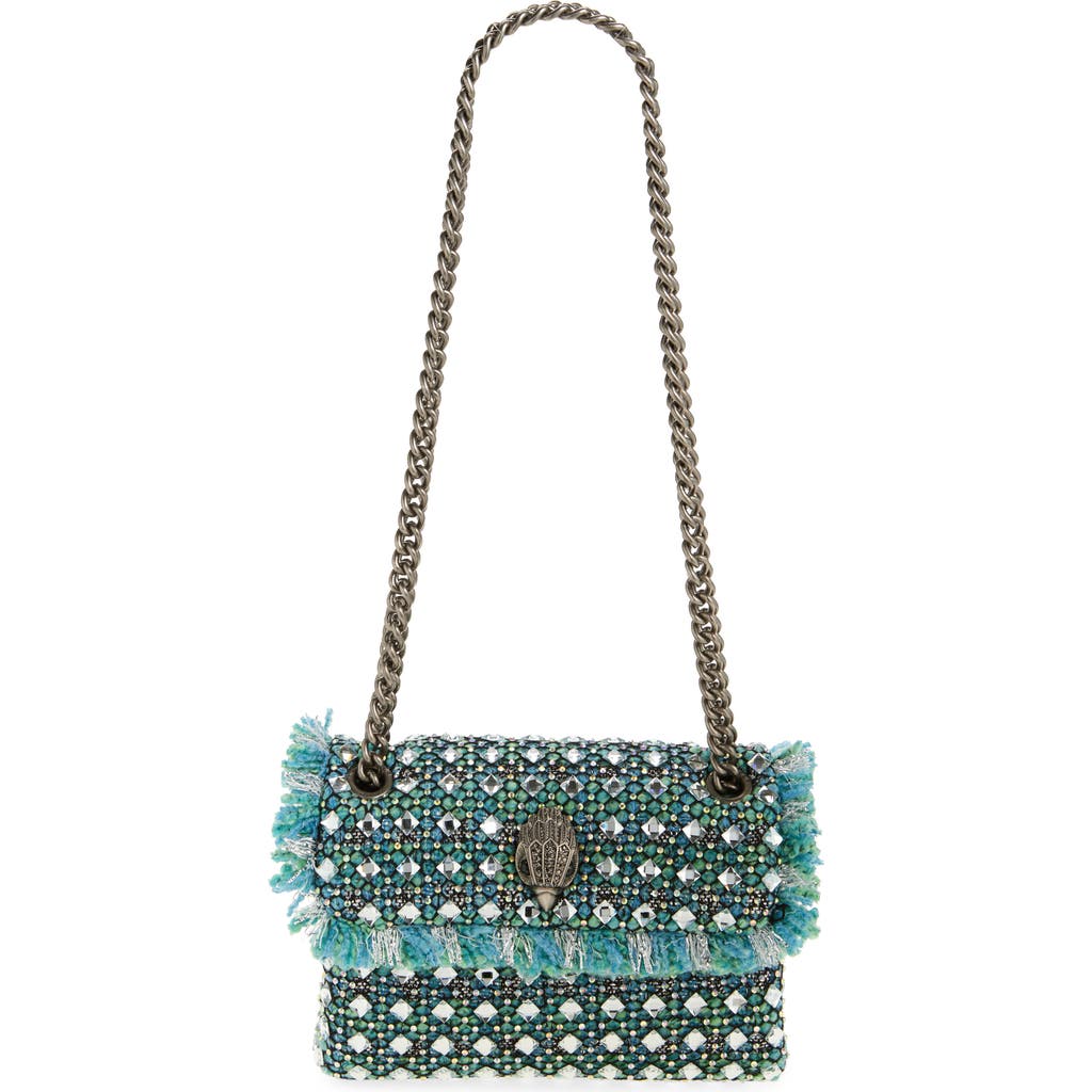 Kurt Geiger London Mini Kensington Tweed Convertible Crossbody Bag