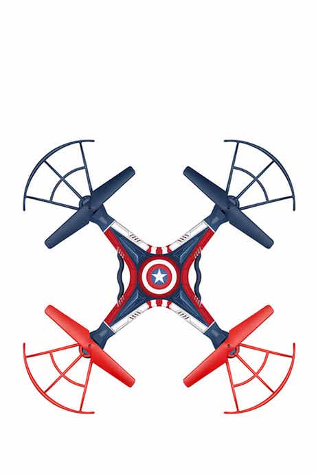WORLD TECH TOYS Marvel Licensed Captain America Sky Hero 2.4GHz 4.5CH RC Drone