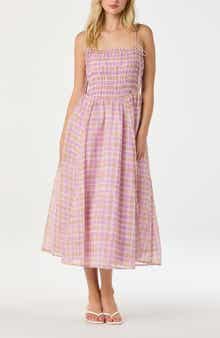 Lahela Plaid Sundress