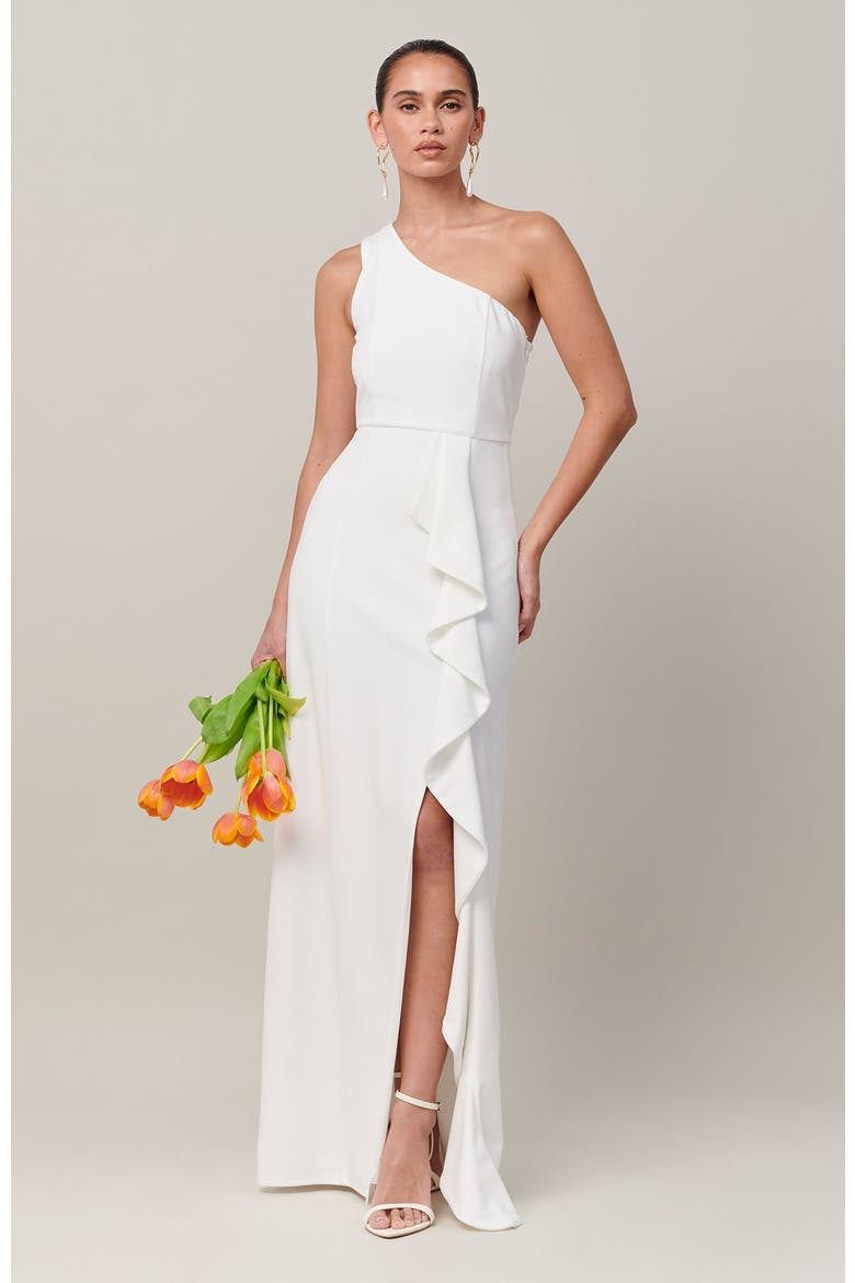 Flora Dress, Main, color, White