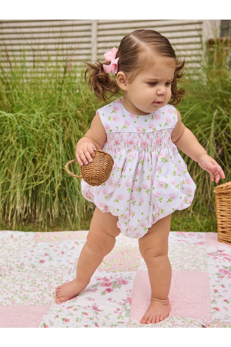 Floral Simply Smocked Bubble, Alternate, color, Meriwether Floral