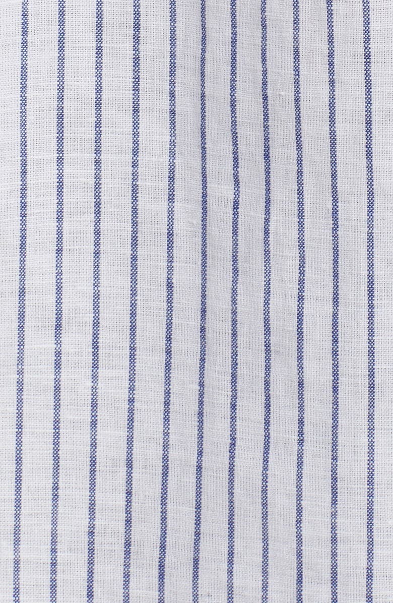Kate Spade New York stripe linen & cotton shirt, Alternate, color,