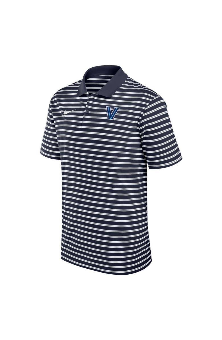 Nike Men's Nike Navy Villanova Wildcats Victory Stripe Performance Polo, Alternate, color, Navy